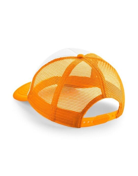 Beechfield B645B Junior Vintage SB Trucker - Orange/White