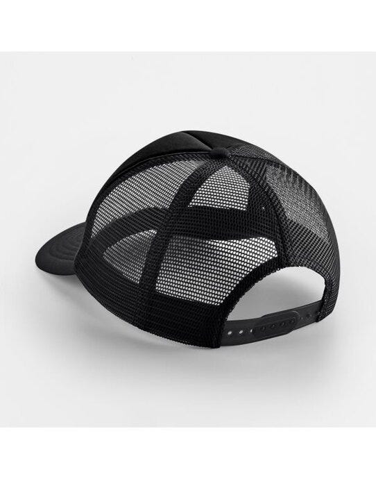 Beechfield B645B Junior Vintage SB Trucker - Black/Black