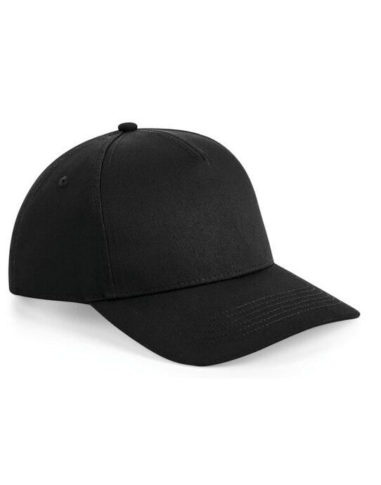 Beechfield B649 Urbanwear 5 Panel Snapback - Black