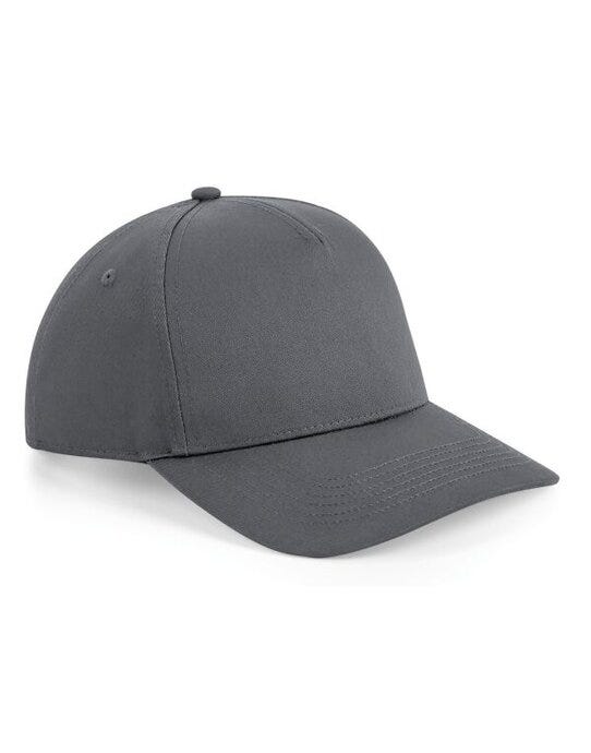 Beechfield B649 Urbanwear 5 Panel Snapback - Graphite Grey