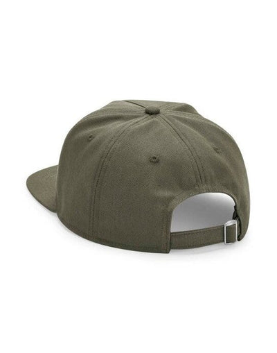 Beechfield B64N Organic Cotton 5 Panel Cap - Olive