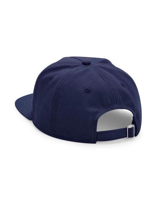 Beechfield B64N Organic Cotton 5 Panel Cap - Oxford Navy