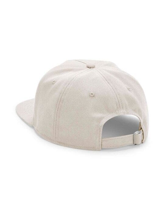 Beechfield B64N Organic Cotton 5 Panel Cap - Sand