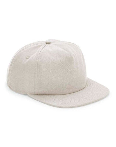 Beechfield B64N Organic Cotton 5 Panel Cap - Sand