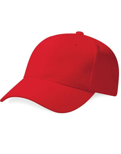 Beechfield B65 Pro Style Heavy Cap - Classic Red
