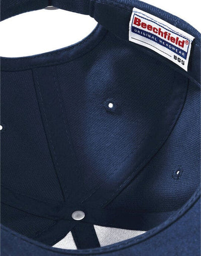 Beechfield B65 Pro Style Heavy Cap - French Navy/Stone