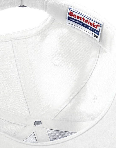 Beechfield B65 Pro Style Heavy Cap - White