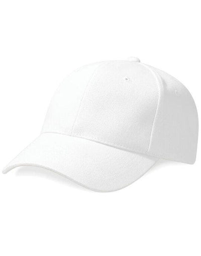 Beechfield B65 Pro Style Heavy Cap - White
