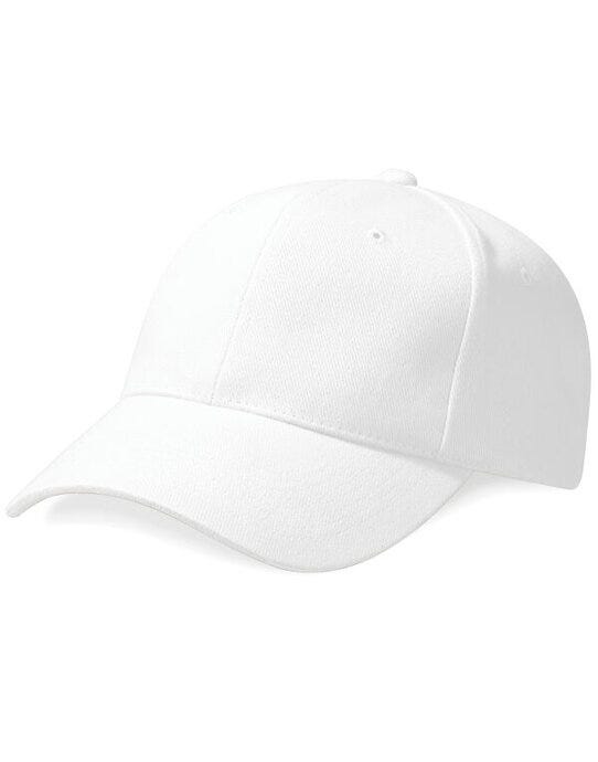Beechfield B65 Pro Style Heavy Cap - White