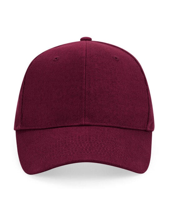 Beechfield B65 Pro Style Heavy Cap - Burgundy