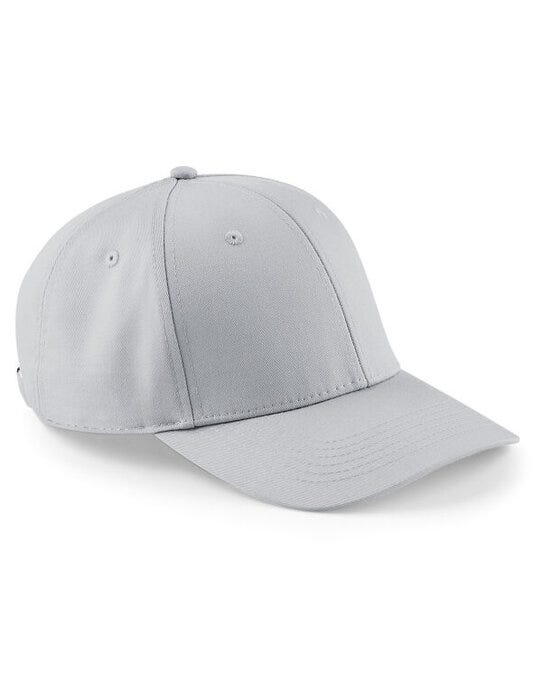 Beechfield B651 Urbanwear 6 Panel Cap - Light Grey