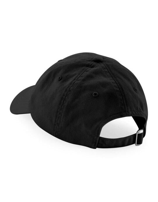 Beechfield B652N Organic Cottn 6 Panel Dad Cap - Black