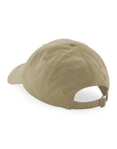 Beechfield B652N Organic Cottn 6 Panel Dad Cap - Desert Sand