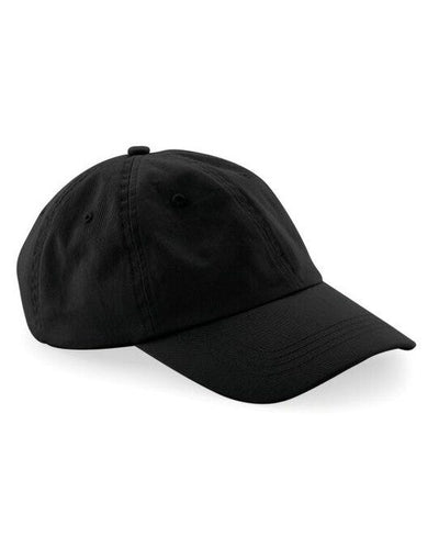 Beechfield B653 Low Profile 6 Panel Dad Cap - Black