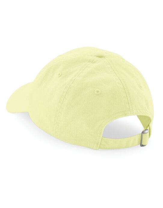 Beechfield B653 Low Profile 6 Panel Dad Cap - Pastel Lemon
