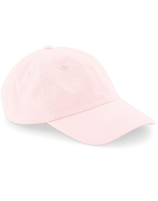 Beechfield B653 Low Profile 6 Panel Dad Cap - Pastel Pink