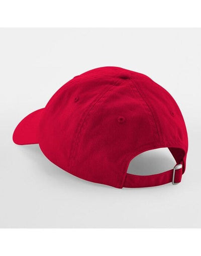 Beechfield B653 Low Profile 6 Panel Dad Cap - Classic Red