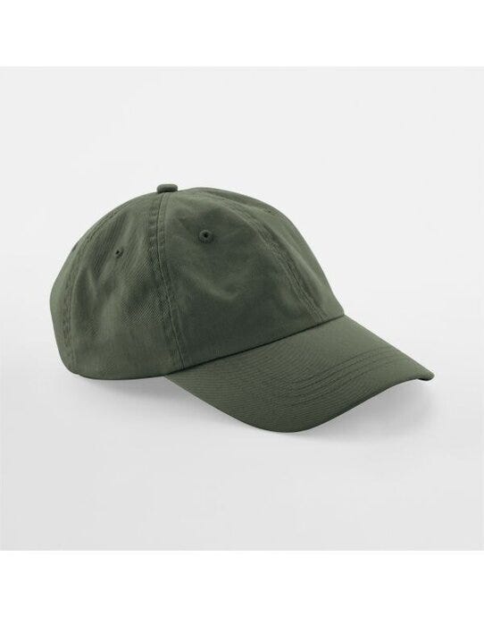 Beechfield B653B Jr Low Pro 6 Panel Dad Cap - Olive Green