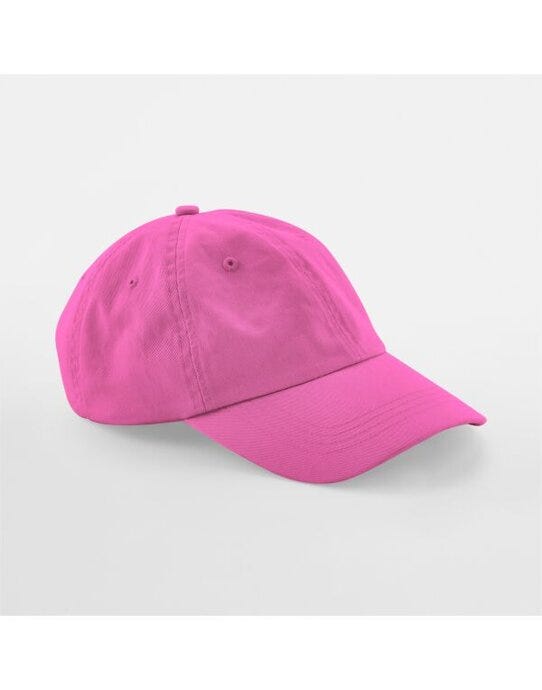 Beechfield B653B Jr Low Pro 6 Panel Dad Cap - True Pink