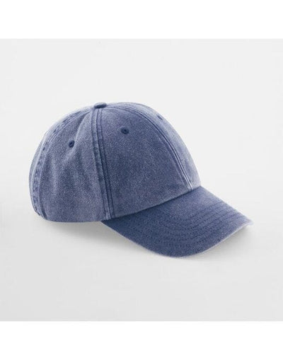 Beechfield B655B Jr Low Profile Vintage Cap - Vintage Denim