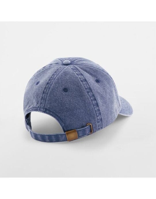 Beechfield B655B Jr Low Profile Vintage Cap - Vintage Denim