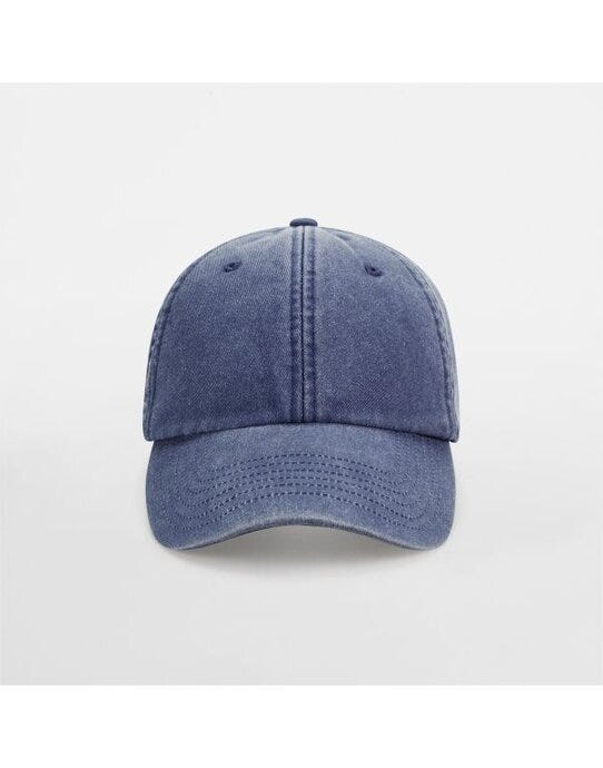 Beechfield B655B Jr Low Profile Vintage Cap - Vintage Denim