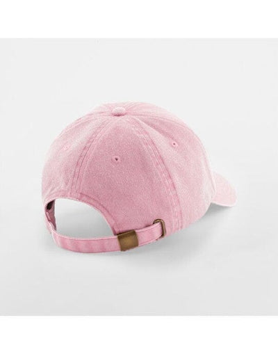 Beechfield B655B Jr Low Profile Vintage Cap - Vintage Dusky Pink