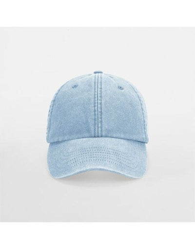 Beechfield B655B Jr Low Profile Vintage Cap - Vintage Light Blue