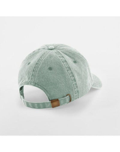 Beechfield B655B Jr Low Profile Vintage Cap - Vintage Sage Green