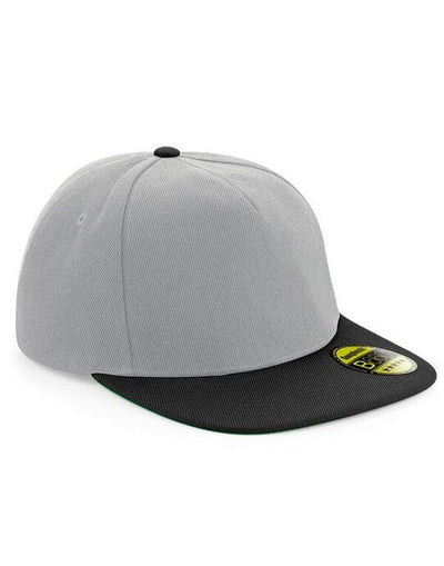 Beechfield B660 Original Flat Peak Snapback - Grey/Black