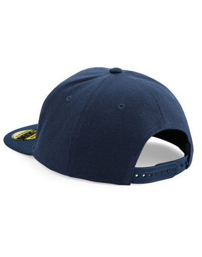Beechfield B660 Original Flat Peak Snapback - French Navy/French Navy
