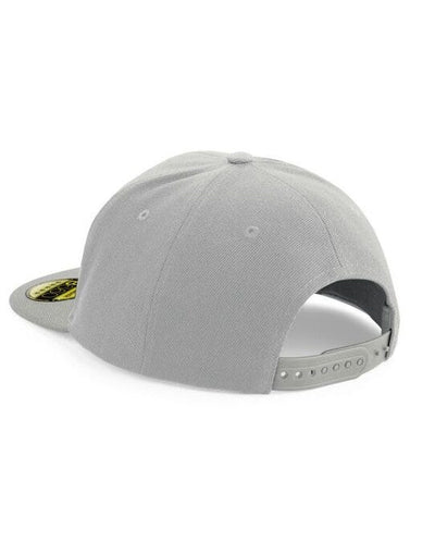 Beechfield B660 Original Flat Peak Snapback - Grey/Grey