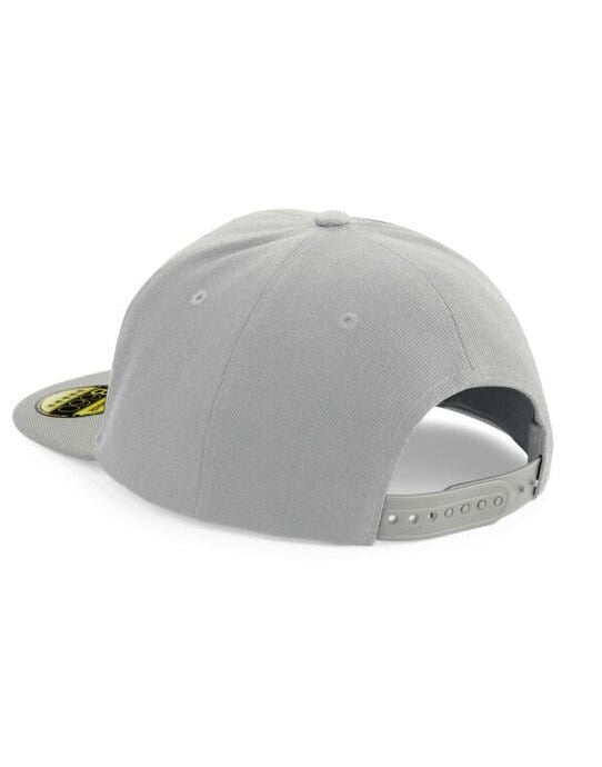 Beechfield B660 Original Flat Peak Snapback - Grey/Grey