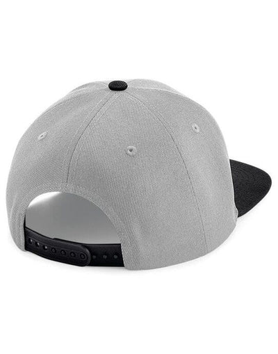 Beechfield B661 Original FlatPeak 6Panel SBak - Grey/Black