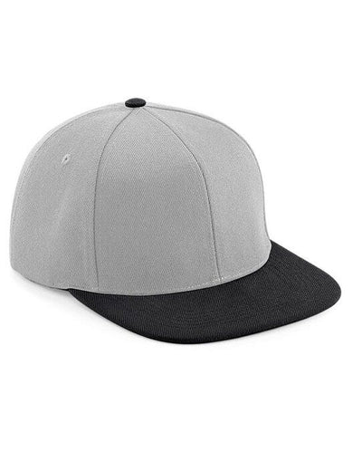 Beechfield B661 Original FlatPeak 6Panel SBak - Grey/Black
