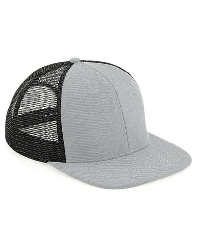 Beechfield B664 Original Flat Peak Trucker - Graphite Grey/Black