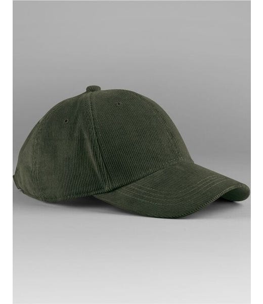 Beechfield B680 Forest Night plain baseball cap