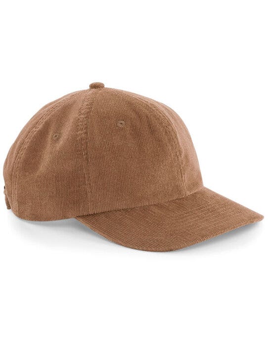 Beechfield B682 Heritage Cord Cap - Camel
