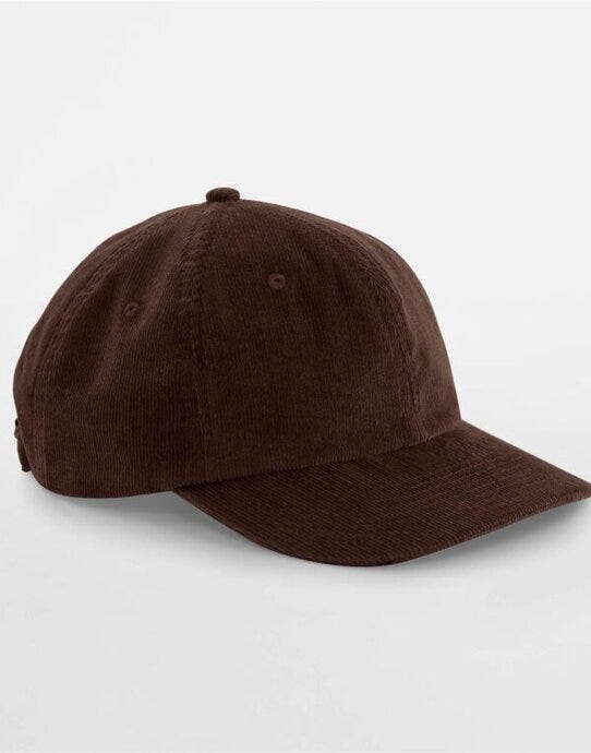 Beechfield B682 Heritage Cord Cap - Brown