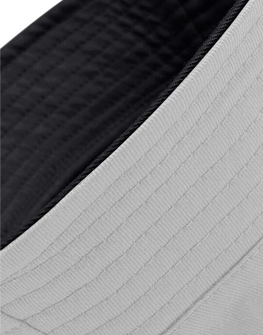 Beechfield B686 Reversible Bucket Hat - Black/Light Grey
