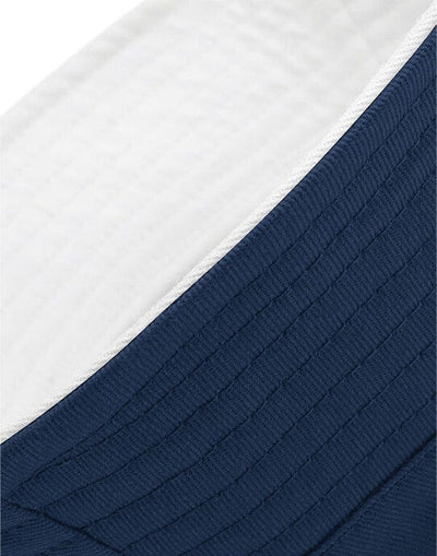 Beechfield B686 Reversible Bucket Hat - French Navy/White