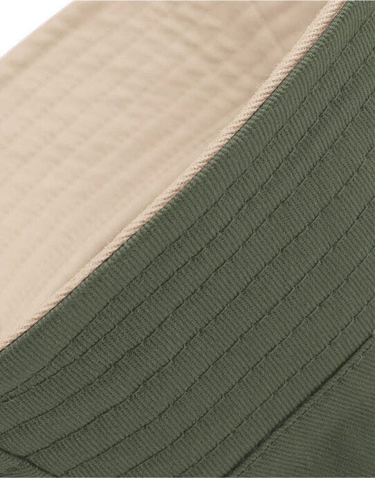 Beechfield B686 Reversible Bucket Hat - Olive/Stone