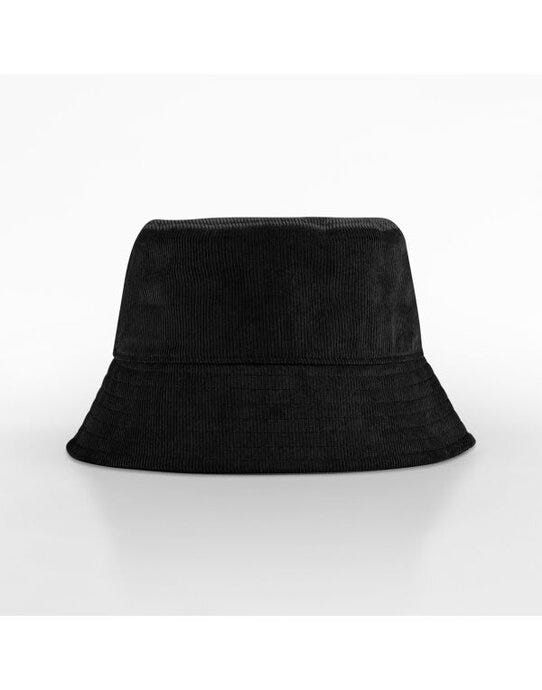 Beechfield B687 EarthAware® Cord Bucket Hat - Black