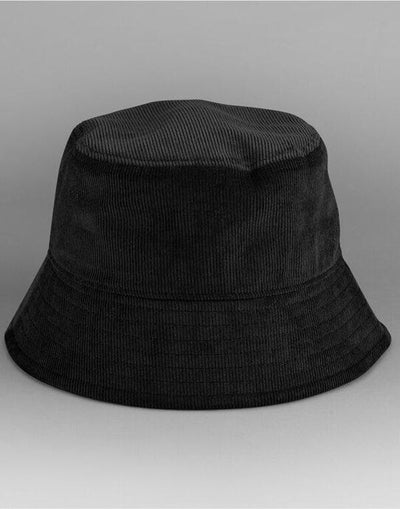 Beechfield B687 EarthAware® Cord Bucket Hat - Black