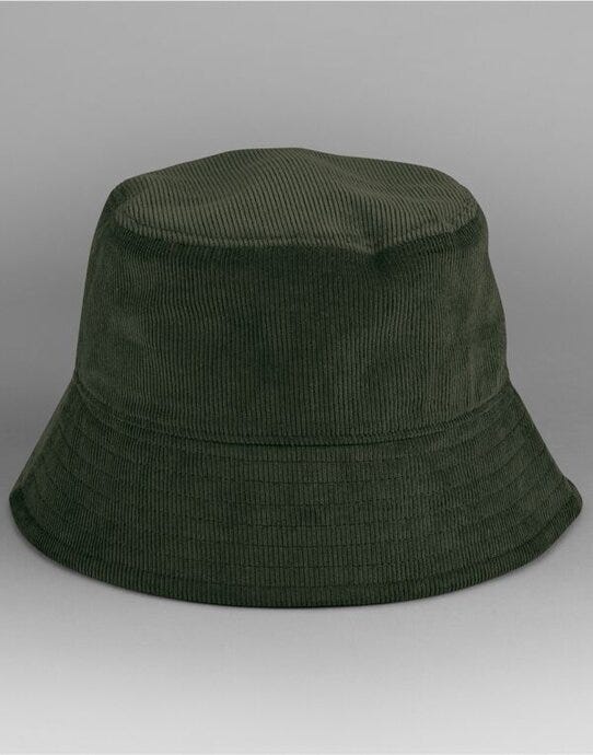 Beechfield B687 EarthAware® Cord Bucket Hat - Forest Night