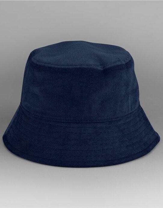 Beechfield B687 EarthAware® Cord Bucket Hat - Oxford Navy