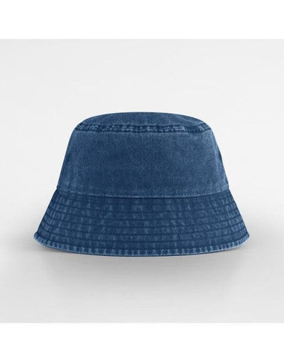 Beechfield B688B Junior Vintage Bucket Hat - Vintage Denim