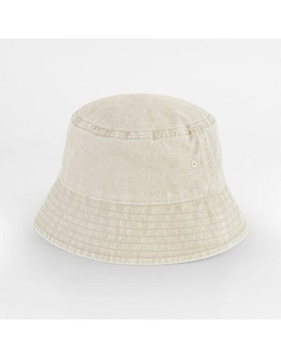 Beechfield B688B Junior Vintage Bucket Hat - Vintage Sand