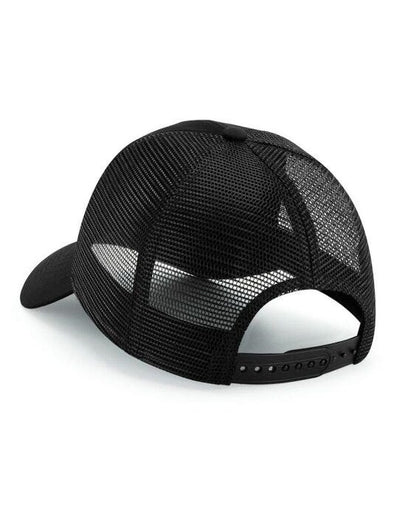 Beechfield B75R Recycled Snapback Trucker Cap - Black