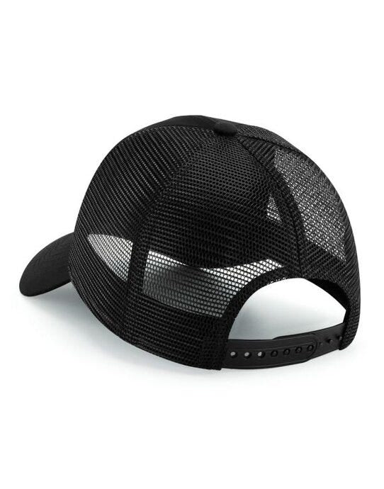 Beechfield B75R Recycled Snapback Trucker Cap - Black